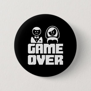 Bachelor Party Crew Groomer Wedding Groom Funny 6 Cm Round Badge