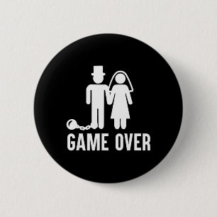 Bachelor Party Crew Groomer Wedding Groom Funny 6 Cm Round Badge