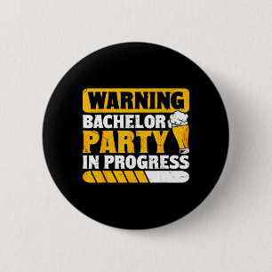 Bachelor Party Crew Groomer Wedding Groom Funny 6 Cm Round Badge