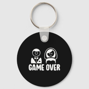 Bachelor Party Crew Groomer Wedding Groom Funny Key Ring