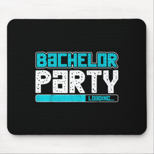 Bachelor Party Crew Groomer Wedding Groom Funny Mouse Pad