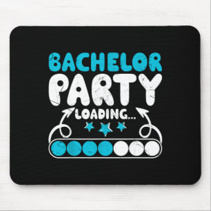 Bachelor Party Crew Groomer Wedding Groom Funny Mouse Pad