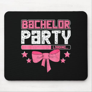 Bachelor Party Crew Groomer Wedding Groom Funny Mouse Pad
