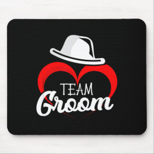 Bachelor Party Crew Groomer Wedding Groom Funny Mouse Pad