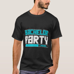 Bachelor Party Crew Groomer Wedding Groom Funny T-Shirt