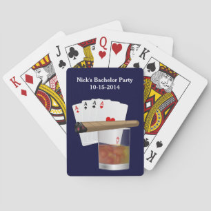 Bachelor Party Custom Playing Card Deck