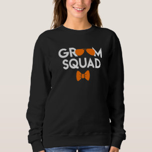 Bachelor party decorations groom wedding sweatshirt
