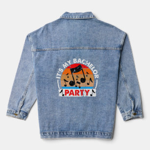 Bachelor party denim jacket