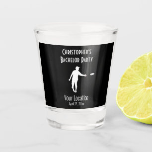 Bachelor Party Disc Golf Wedding Favour Shot Glass