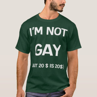 bachelor party gay funny party gift money T-Shirt