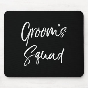 Bachelor Party Gift Matching Bridal Party Gift Gro Mouse Pad