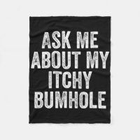 Bachelor Party Groom Itchy Bumhole Adult Humour Pu