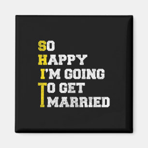 Bachelor Party Groom Shirt Magnet