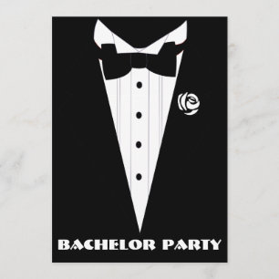bachelor party,groom shower,stag party.... invitation