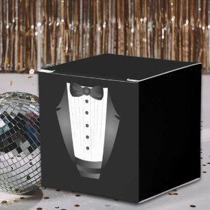 Bachelor Party Groomsman Team Groom black tuxedo Favour Box