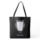 Bachelor Party Groomsman Team Groom black tuxedo