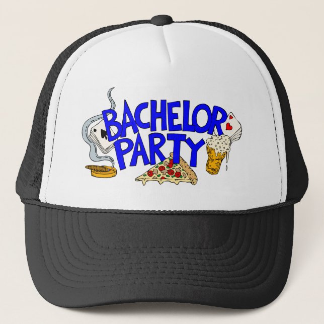 Bachelor Party Hat / Cap (Front)