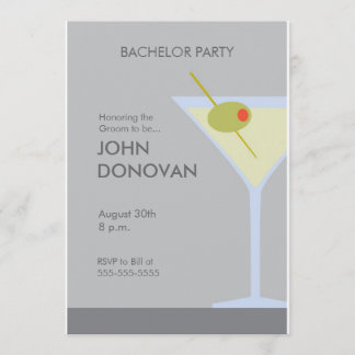 Bachelor Party Invitation