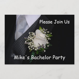 Bachelor Party Invitation