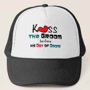 Bachelor Party Kiss the Groom Hat