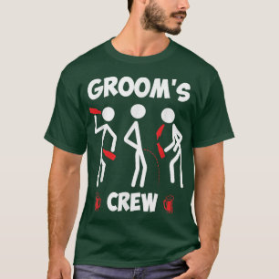 Bachelor Party Men Team Groom Wedding 114 T-Shirt