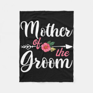 Bachelor Party Mother Of The Groom Shirts For Wome Fleece Blanket