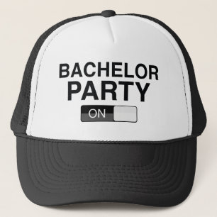 Bachelor Party On Trucker Hat