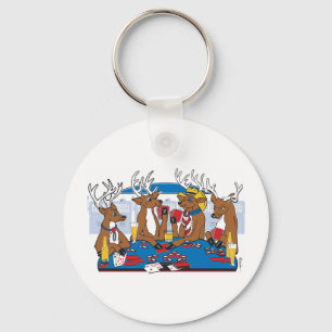 Bachelor Party Poker in Vegas Key Ring