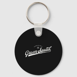 Bachelor Party Set Baseball Style The Groom Squad  Key Ring