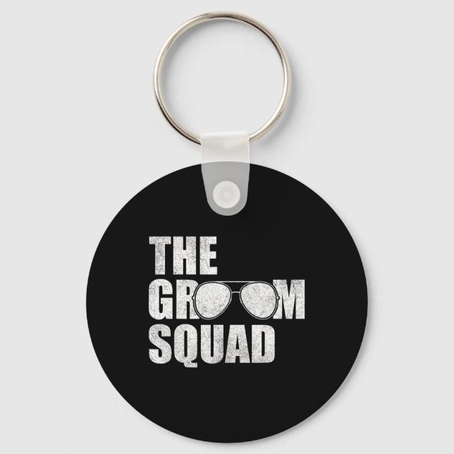 Bachelor Party Shirts For Men1  Key Ring (Front)