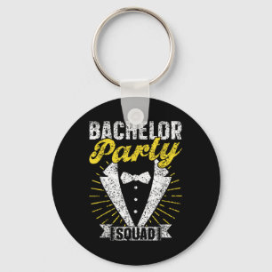 Bachelor Party Squad Groom Team Bride Bachelor  Key Ring