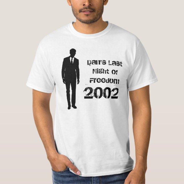 Bachelor Party T-shirt (Front)