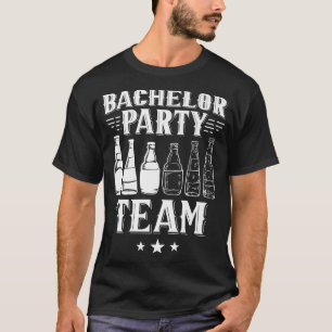 Bachelor Party Team Groom Bride 126  T-Shirt