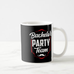 Bachelor Party Team Groom Bride  Coffee Mug