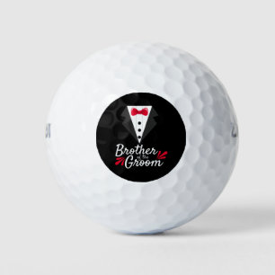 Bachelor Party Wedding Brother of the Bride Golf Balls