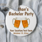 Bachelor Party Wedding Favour Beer Cheers