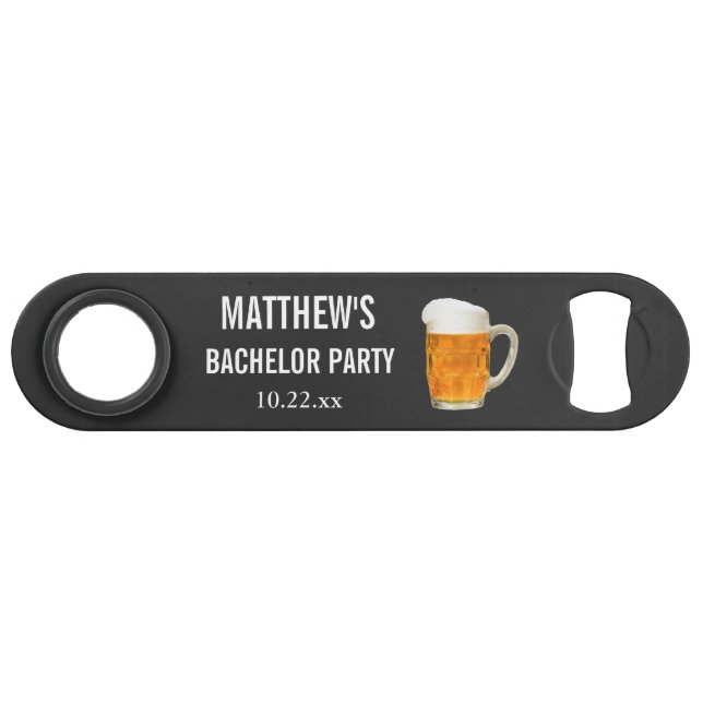 Bachelor Party Wedding Favour Beer Cheers (Front (Horizontal))