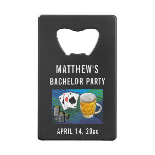Bachelor Party Wedding Favour Beer Poker