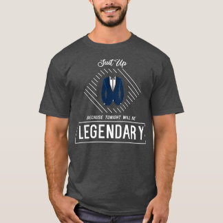 Bachelor party with Suit Bow tie and Tie T-Shirt