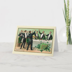 Bachelor Saint Patrick's Day Party Card