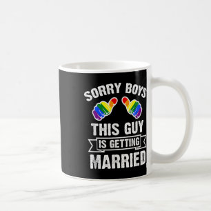 Bachelor Shirt Party Lgbt Gay Pride Groom Bride  Coffee Mug