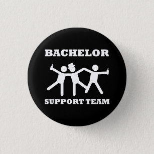 Bachelor Support Team 3 Cm Round Badge