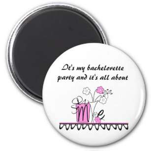 Bachelorette All About Me Magnet