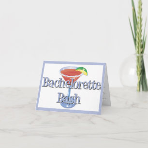 Bachelorette Bash invitations