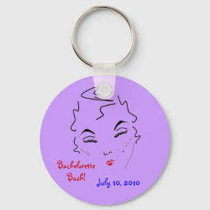 Bachelorette Bash Key Ring