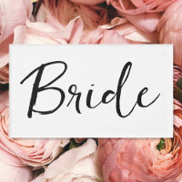 Bachelorette Bride Calligraphy