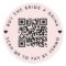 Bachelorette Buy The Bride A Drink | QR Code Pink
