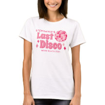 Bachelorette Disco Themed Customisable Shirts