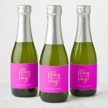 Bachelorette Engagement Hen Party Mini Wine
