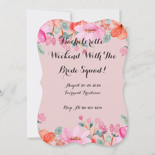 BACHELORETTE INVITATION